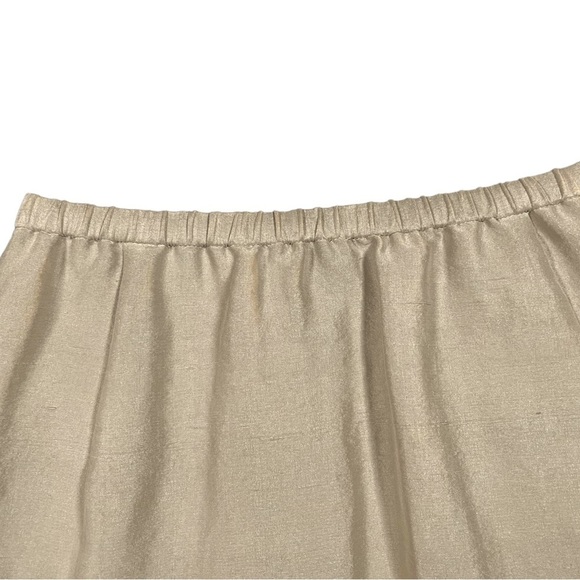 Eileen fisher taupe silk skirt & blazer set size M - Picture 8 of 10